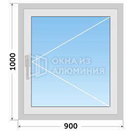 Остекление из профиля AL-275